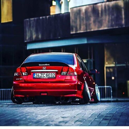 HONDA CİVİC VTEC 2 SPOON SPOİLER FİBER (HAM) BOYASIZ