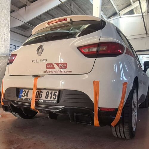 CLİO 4 RS 2012-2019 ARKA TAMPON EKİ (PLASTİK)