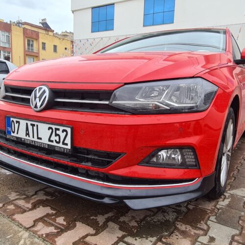 VW POLO 2017-2020 MODEL ABT ÖN EK VE MARŞBİYEL (PLASTİK)