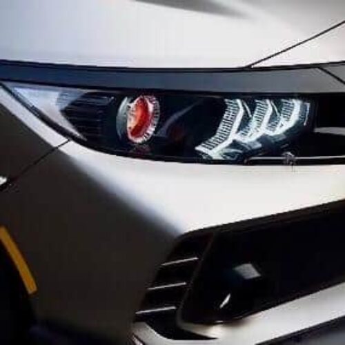 CIVIC FC5 2016-2021 IÇIN UYUMLU ANIMASYONLU MUSTANG DIZAYN LED FAR TAKIMI