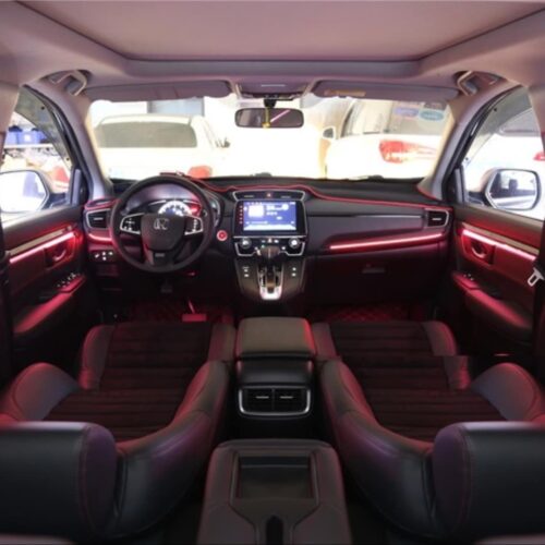 CR-V 2018+ IÇIN UYUMLU AMBIANS AYDINLATMA SET – 64 RENK (MAUN KAPLAMA RENK)