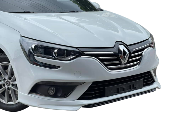 Renault Megane 4 Hb / Sedan (2016-2020) Abt Style Ön Tampon Ek (Plastik) - Görsel 4