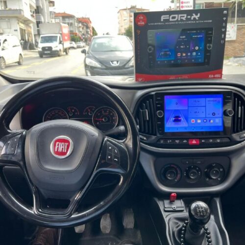FİAT DOBLO 2015+ ANDROİD MULTİMEDYA CARPLAY TUŞLU YENİ SERİ