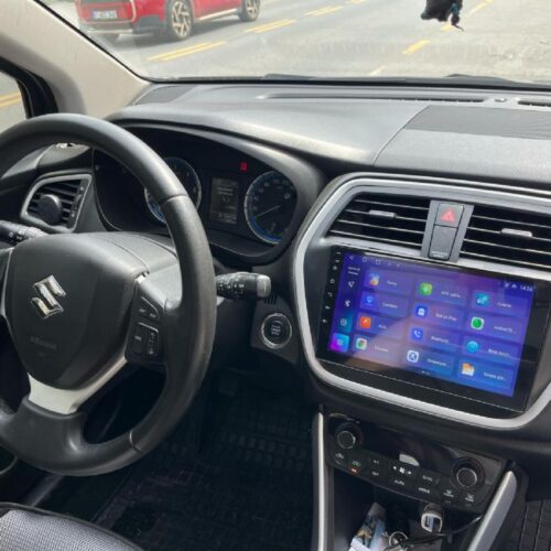 SUZUKİ S-CROSS 2013-15 Android Multimedya CARPLAY ÖN/ARKA KAMERA 4/64 PRO