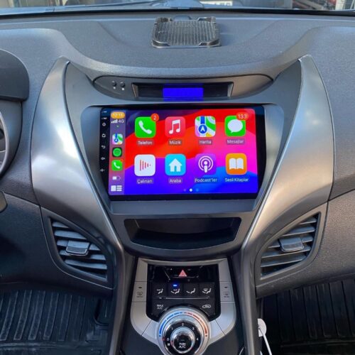 HYUNDAİ ELANTRA 10-14 ANDROİD CARPLAY MULTİMEDYA 4 RAM 64 HAF. QLED AHD KAMERA