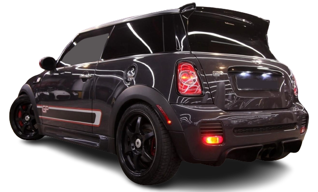 Mini Cooper Gp2 (R56 R57 R58) Arka Tampon Difüzör (Plastik) - Görsel 5