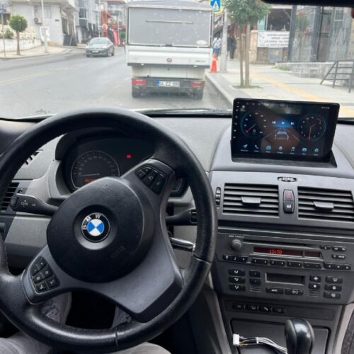 BMW X3-E83 2006-10 Android Multimedya CARPLAY ÖN/ARKA KAMERA 4/64 PRO