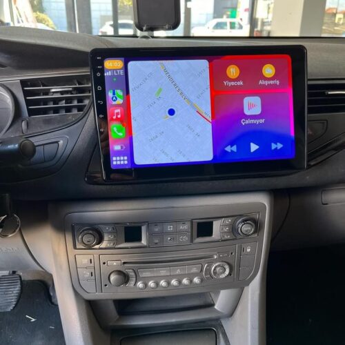 CİTROEN C5 ANDROİD MULTİMEDYA 4-32 8 ÇEK. CARPLAY- QLED EKRAN- AHD GERİ GÖRÜŞ KAMERASI 3 AMFİ ÇIKIŞLI PRO CİHAZ