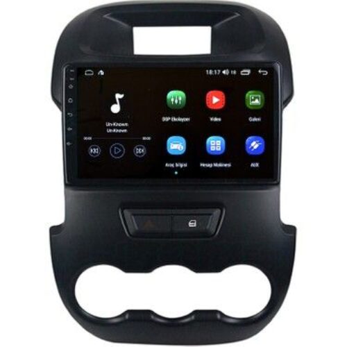 FORD RANGER 2011-15+ Android Multimedya CARPLAY ÖN/ARKA KAMERA 4/64 PRO