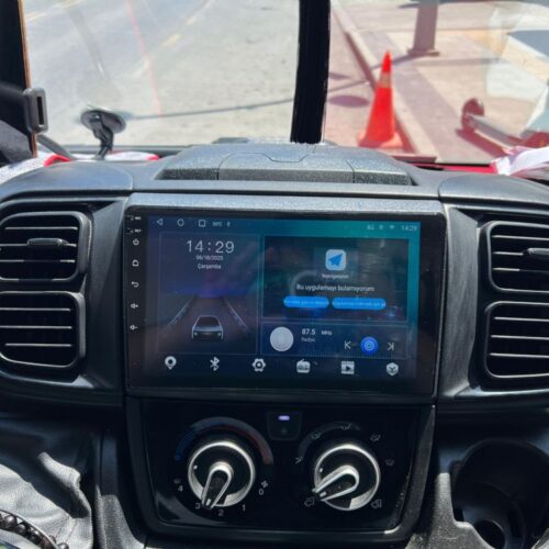 FİAT DUCATO 2022+ Android Multimedya CARPLAY ÖN/ARKA KAMERA 4/64 PRO