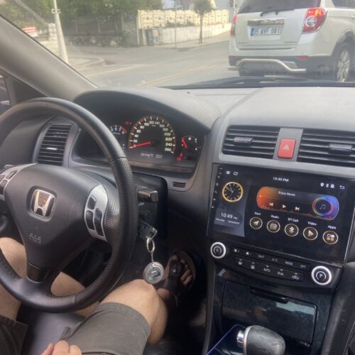 HONDA ACCORD ANDROİD MULTİMEDYA 4-32 8 ÇEK. CARPLAY- QLED EKRAN- AHD GERİ GÖRÜŞ KAMERASI 3 AMFİ ÇIKIŞLI PRO CİHAZ
