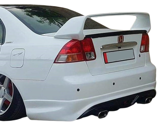 Honda Civic Vtec2 (2001 - 2006) Arka Tampon - Eki (Plastik) - Görsel 2