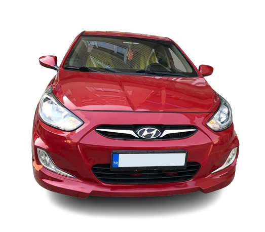 Hyundai Accent Blue (2011 - 2019) Ön Ek (Plastik) - Görsel 2