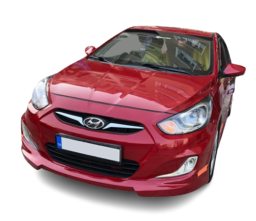 Hyundai Accent Blue (2011 - 2019) Ön Ek (Plastik) - Görsel 4