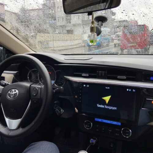 TOYOTA COROLLA 2013-2016 ANDROİD MULTİMEDYA 4-32 8 ÇEK. CARPLAY- QLED EKRAN- AHD GERİ GÖRÜŞ KAMERASI 3 AMFİ ÇIKIŞLI PRO CİHAZ