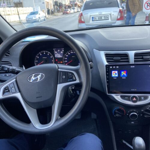 HYUNDAİ ACCENT BLUE ANDROİD MULTİMEDYA 4-32 8 ÇEK. CARPLAY- QLED EKRAN- AHD GERİ GÖRÜŞ KAMERASI 3 AMFİ ÇIKIŞLI PRO CİHAZ