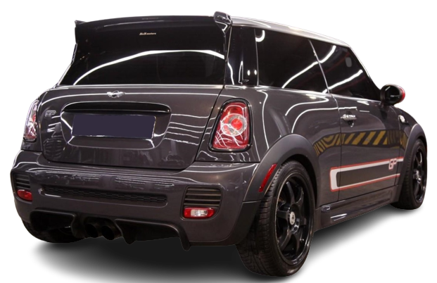 Mini Cooper Gp2 (R56 R57 R58) Arka Tampon Difüzör (Plastik) - Görsel 2