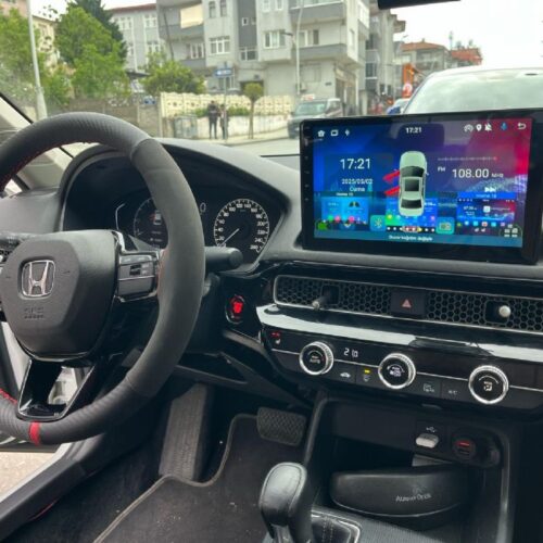 HONDA CİVİC 2022+ Android Multimedya CARPLAY ÖN/ARKA KAMERA 4/64 PRO