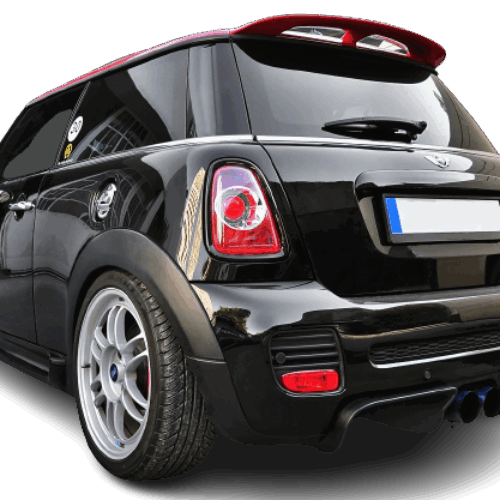 Mini Cooper Gp2 (R56 R57 R58) Arka Tampon Difüzör (Plastik)