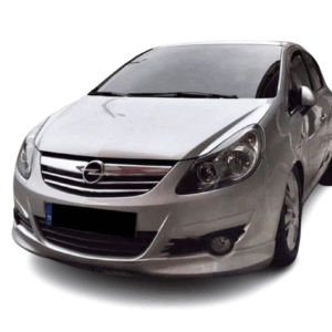 Opel Corsa D (2007 - 2010) Makyajsız Ön Tampon Eki (Plastik)