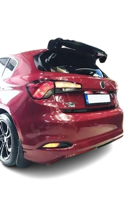 Fiat Egea HB (2015 - 2024) Arka Tampon Eki - Difüzör (Plastik)