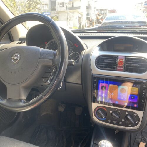OPEL CORSA ASTRA MERİVA ZAFİRA ANDROİD MULTİMEDYA 4 RAM 64 HAFIZA 4 ÇEK. AHD GERİ GÖRÜŞ KAMERASI CARPLAY QLED EKRAN