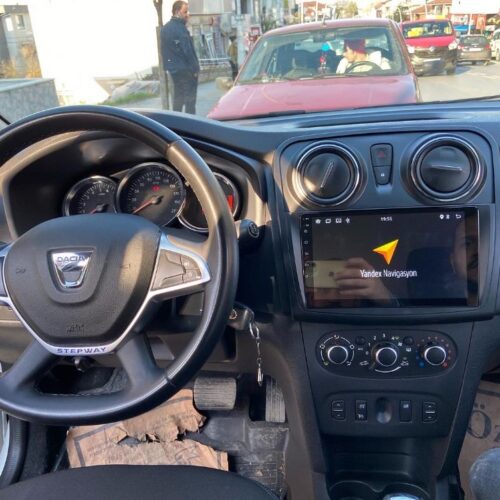DACİA SANDERO 2012-17 Android Multimedya CARPLAY ÖN/ARKA KAMERA 4/64 PRO
