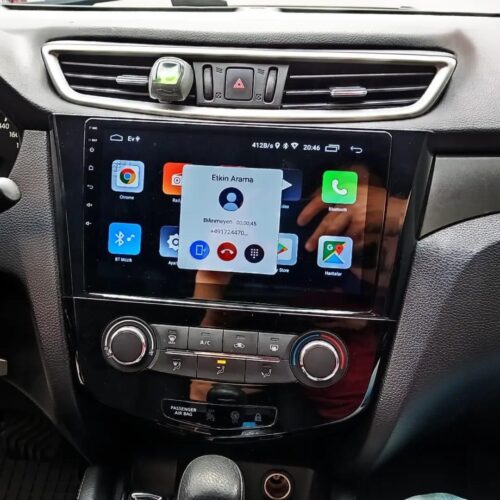 NİSSAN QASHQAİ XTRAİL ANDROİD MULTİMEDYA 4-32 8 ÇEK. CARPLAY- QLED EKRAN- AHD GERİ GÖRÜŞ KAMERASI 3 AMFİ ÇIKIŞLI PRO CİHAZ