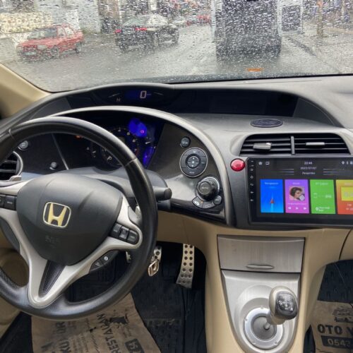 HONDA CİVİC HATCHBACK ANDROİD CARPLAY MULTİMEDYA 4 RAM 64 HAF. QLED AHD KAMERA