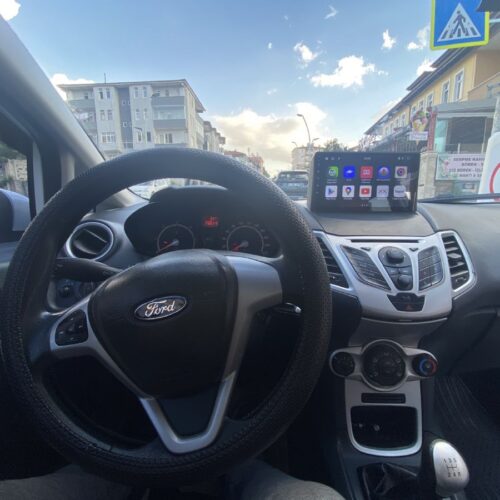 FORD FİESTA ANDROİD MULTİMEDYA 4-32 8 ÇEK. CARPLAY- QLED EKRAN- AHD GERİ GÖRÜŞ KAMERASI 3 AMFİ ÇIKIŞLI PRO CİHAZ