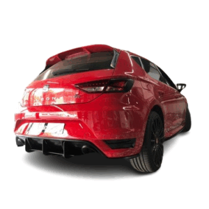 Seat Leon (2012 - 2016) FR Style Ps Style Arka Tampon Flapları (Plastik)