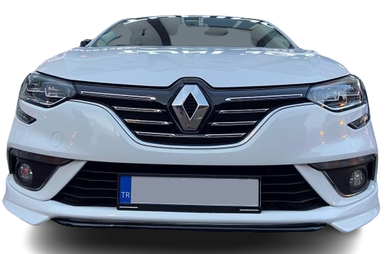 Renault Megane 4 Hb / Sedan (2016-2020) Abt Style Ön Tampon Ek (Plastik) - Görsel 3
