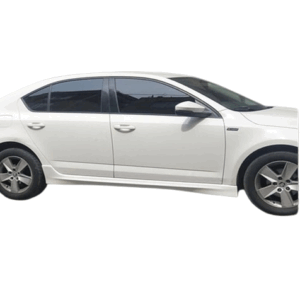 Skoda Octavia MK3 (2013 - 2017) Custom Style Yan Marşpiyel Seti (Plastik)