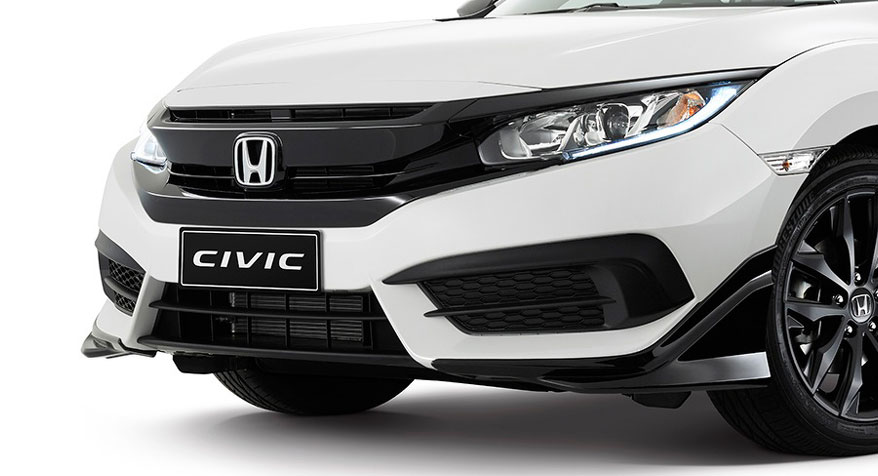 Honda Civic FC5 Sedan (2015-2018) Sonrası Modulo Body Kit (Plastik) - Görsel 2