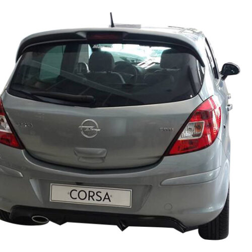 Opel Corsa D (2007-2015) Arka Tampon Eki – Difüzör (Plastik)