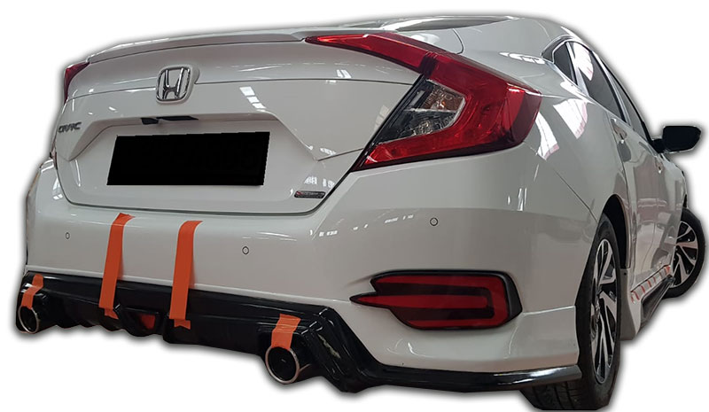 Honda Civic FC5 Sedan (2015-2018) Mugen Body Kit (Plastik) - Görsel 5