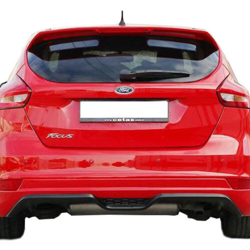 Ford Focus 3 HB Makyajlı (2015-2018) Arka Tampon Eki – Difüzör (Plastik)