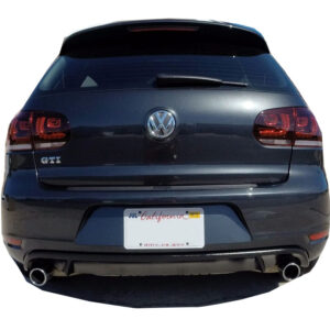 Volkswagen Golf 6 (2009-2012) GTI Arka Tampon Eki - Difüzör (Plastik)