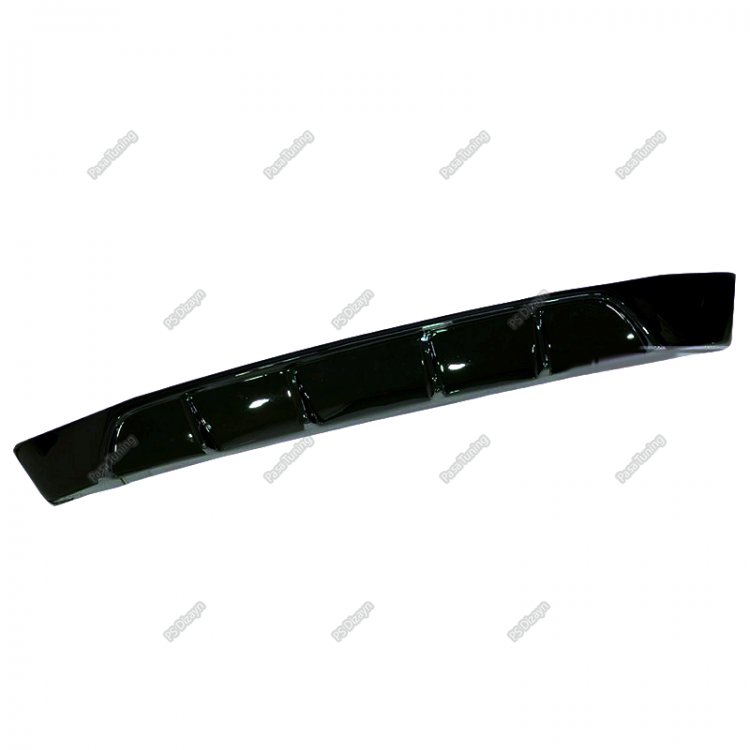 Volkswagen Polo 6R (2010-2014) Makyajsız Arka Tampon Eki - Difüzör (Plastik) - Görsel 3