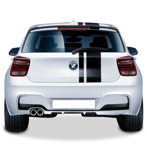 Bmw 1 Serisi F20 2012 – 2015 M Performance Arka Tampon Eki – Difüzör (Plastik)
