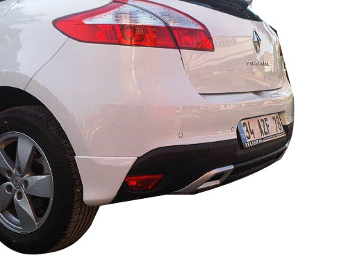 Renault Megane 3 (2009-2013) Sport Difüzör (Plastik) - Görsel 2