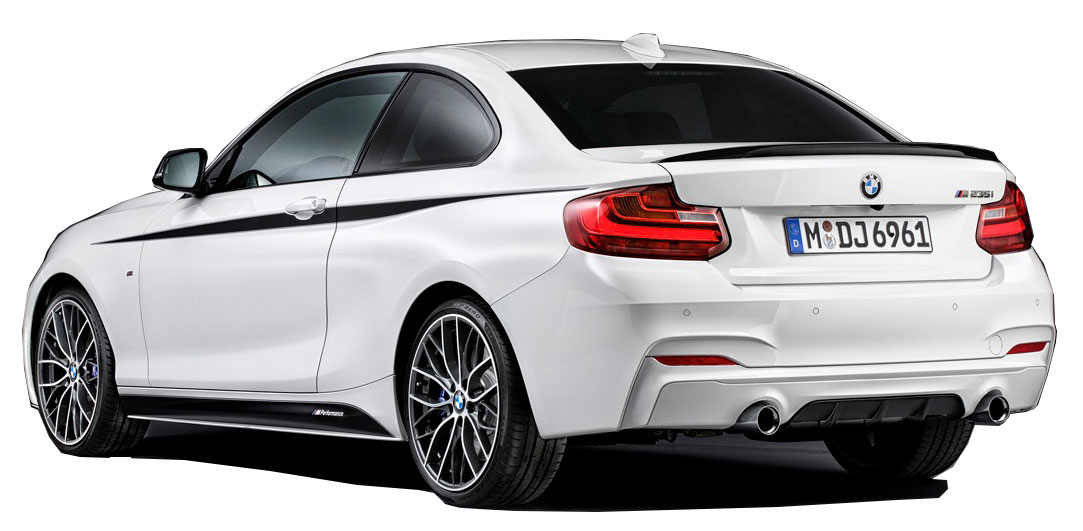 Bmw 2 Serisi F22 2014 Sonrası M Performance Arka Tampon Eki - Difüzör (Plastik) - Görsel 2