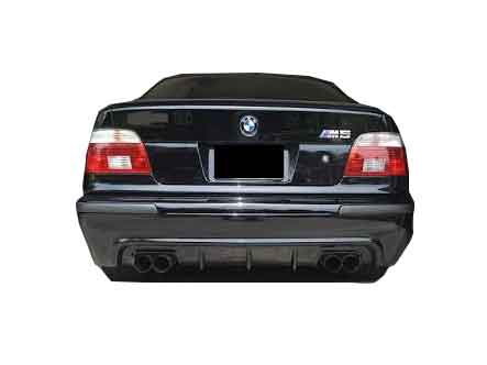 Bmw 5 Serisi E39 (1995 - 2004) M5 Arka Tampon Eki - Difüzör (Plastik) - Görsel 2