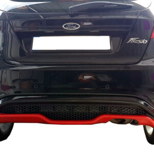 Ford Fiesta (2009-2016) ST Desing Arka Tampon Eki - Difüzör (Plastik)