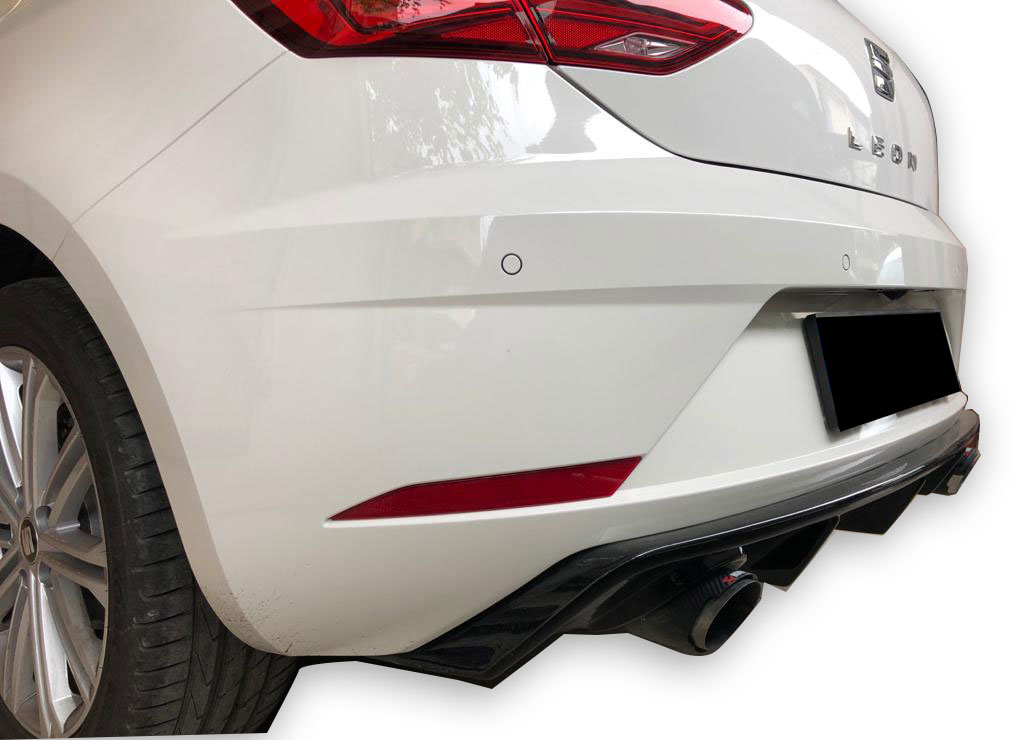 Seat Leon (2017 - 2020) Sağ Sol Tek Çıkışlı Difüzör (Plastik)