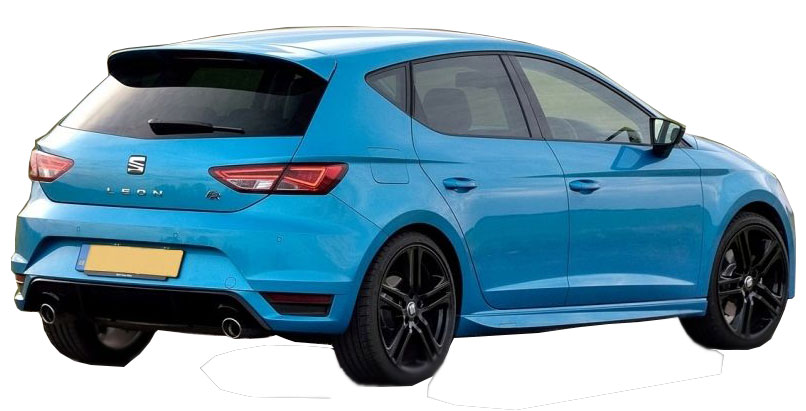 Seat Leon MK3 5F (2013-2019) Aerodinamik Yan Marşpiyel Seti (Plastik) - Görsel 3