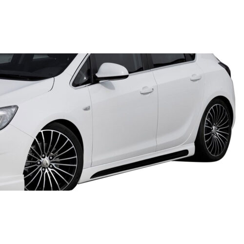 Opel Astra J HB 2011 – 2015 Custom Yan Marşpiyel Seti (Plastik)