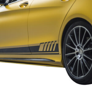 Mercedes C Serisi W205 (2015-2018) AMG Yan Marşpiyel Altı Lip (Plastik)