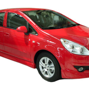 Opel Corsa D (2007-2015) OPC Line Yan Marşpiyel Seti (Plastik)