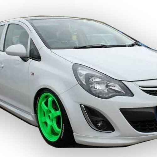 Opel Corsa D 2007 – 2015 OPC Yan Marşpiyel Seti (Plastik)